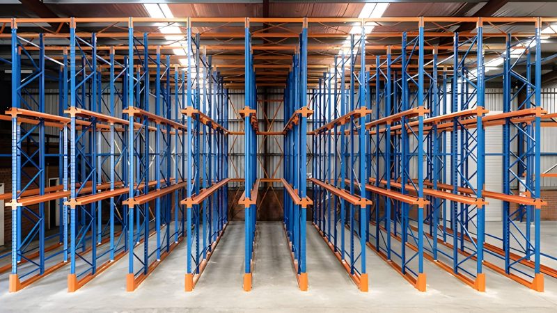 Instalación del sistema rack drive in