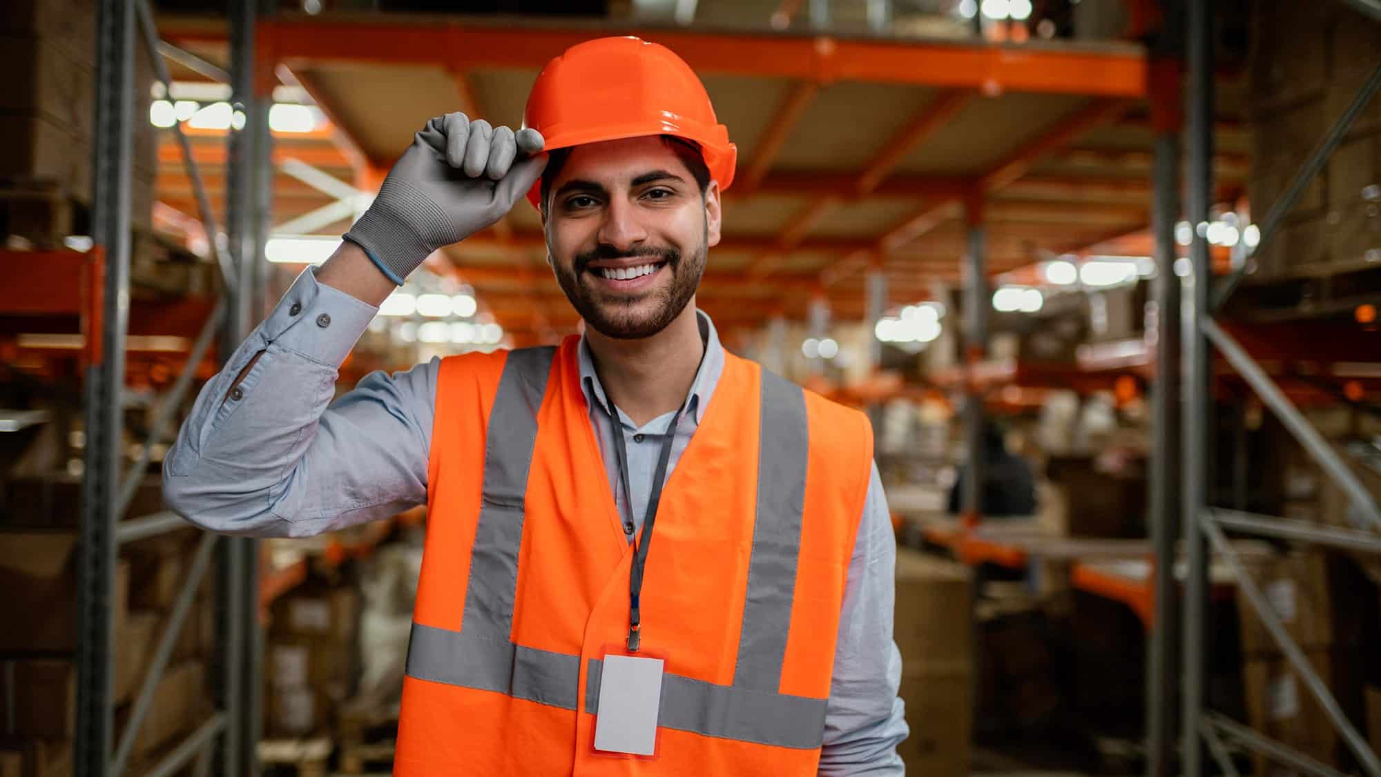 Primer plano de un obrero