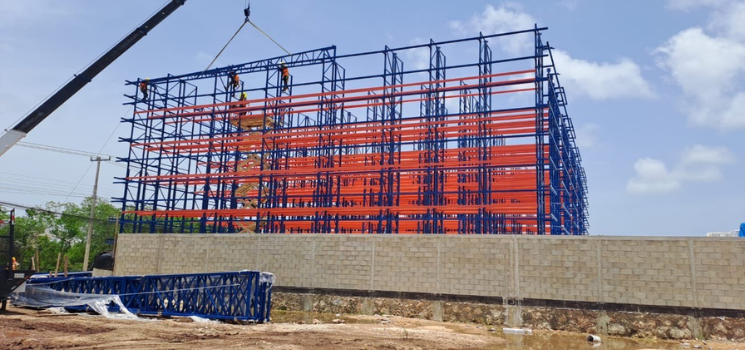 Rack-Supported warehouses